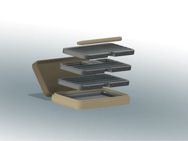 Magnet Stift Fach mit Stift für Modulares Mäppchen