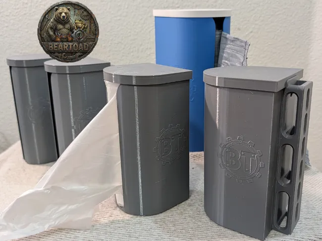 Molle Mount Trash Bag Roll Holders - BearToad