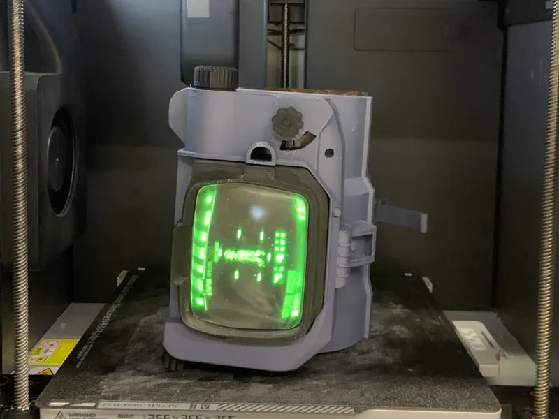 Pip-Boy 3000 mk V iPhone case print 3d model stl 