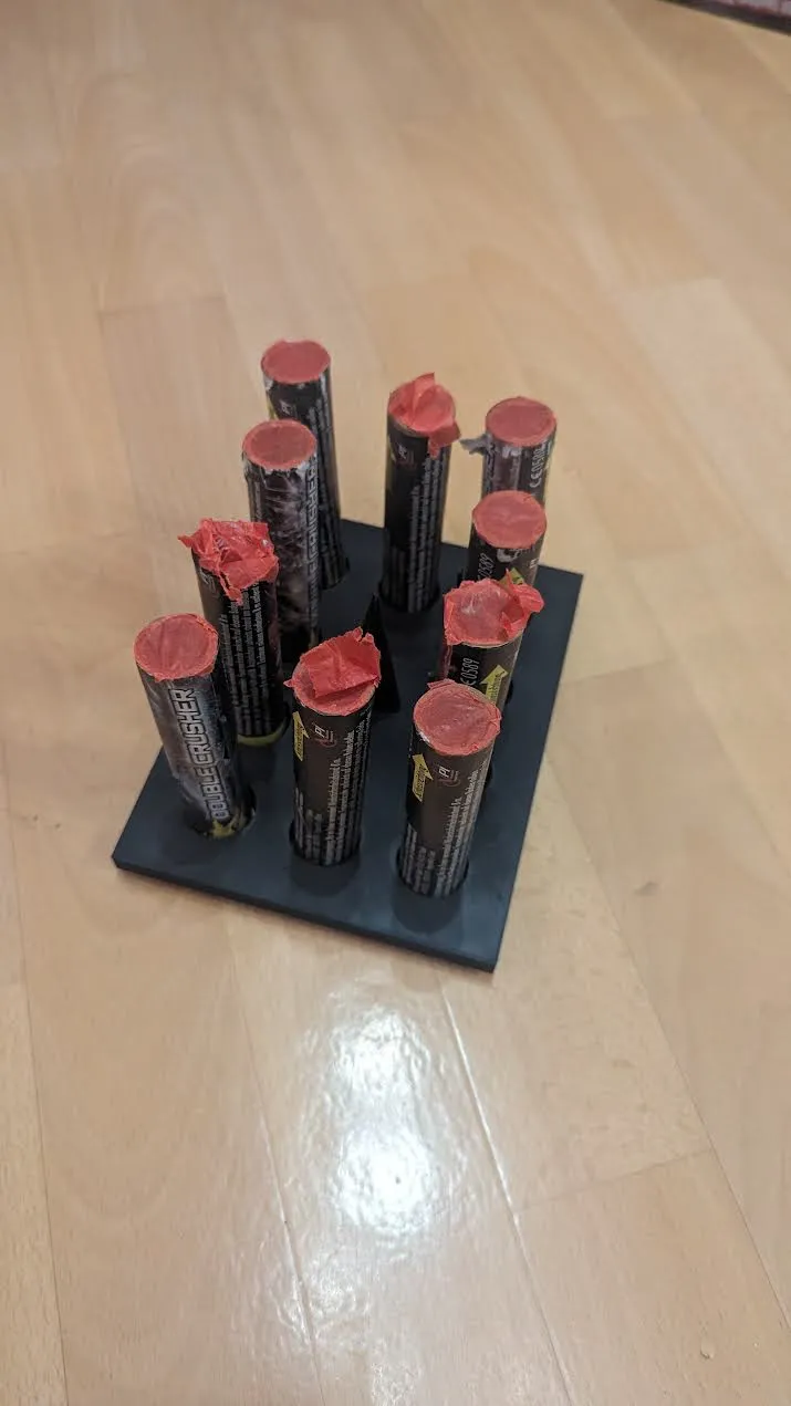 Firework fountain holder (Flashbang, Double Crusher)