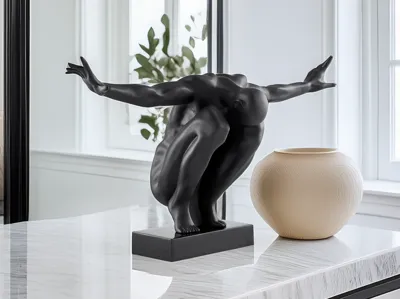 Athlete Abstract Art Sculpture/Figurine