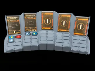 Twilight Imperium Public Objectives Display