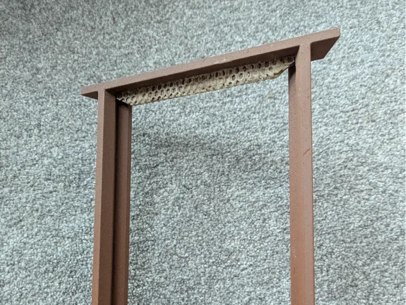 Hex Hives Honey Frame W/ Starter Strip (Medium)