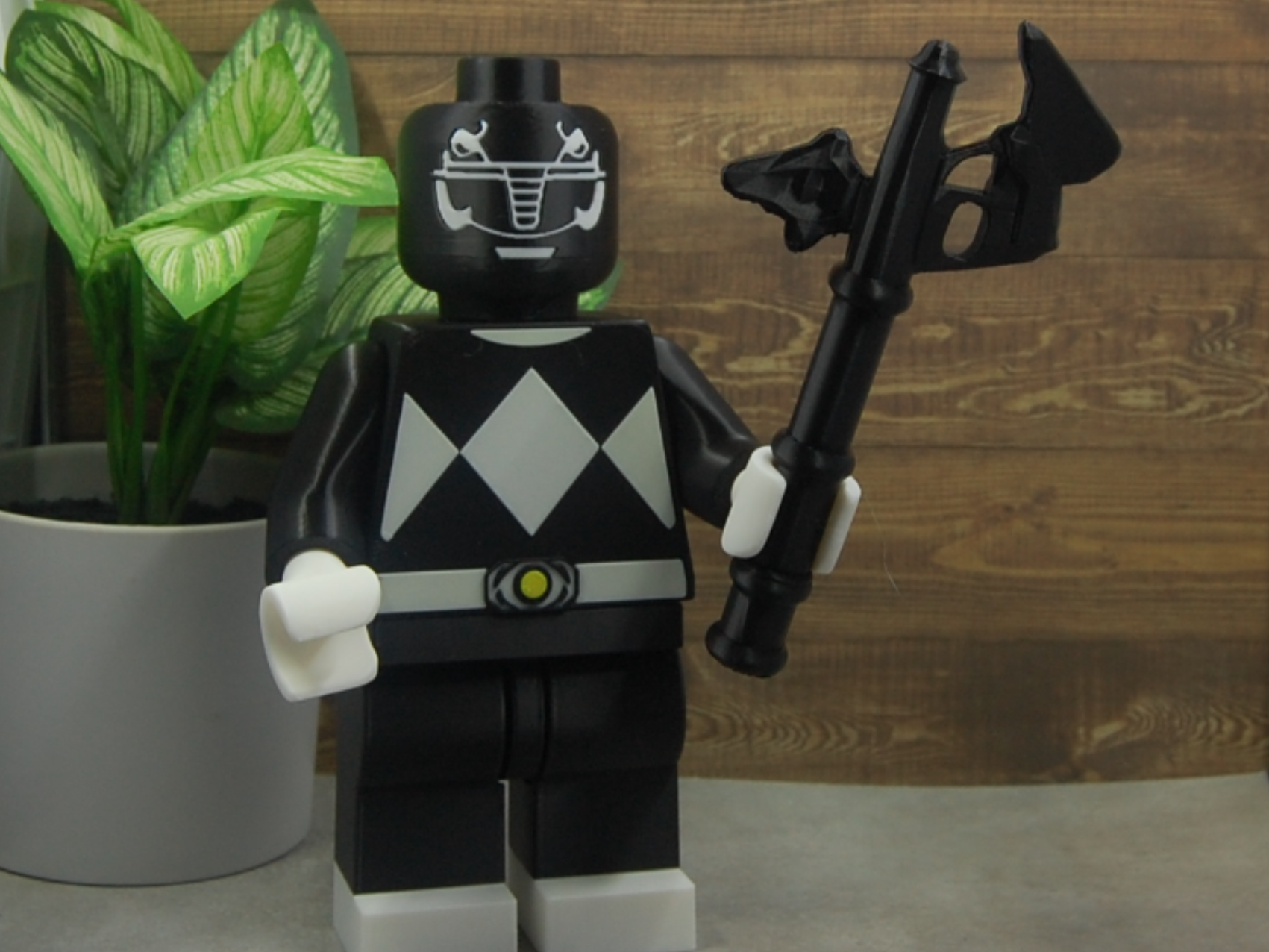 500% Brick - Black Power Ranger