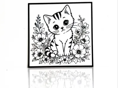 Kitten - Wall Art
