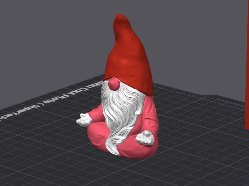 Meditating Desktop Gnome