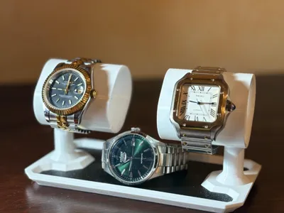 Customizable Tray and Watch Stand