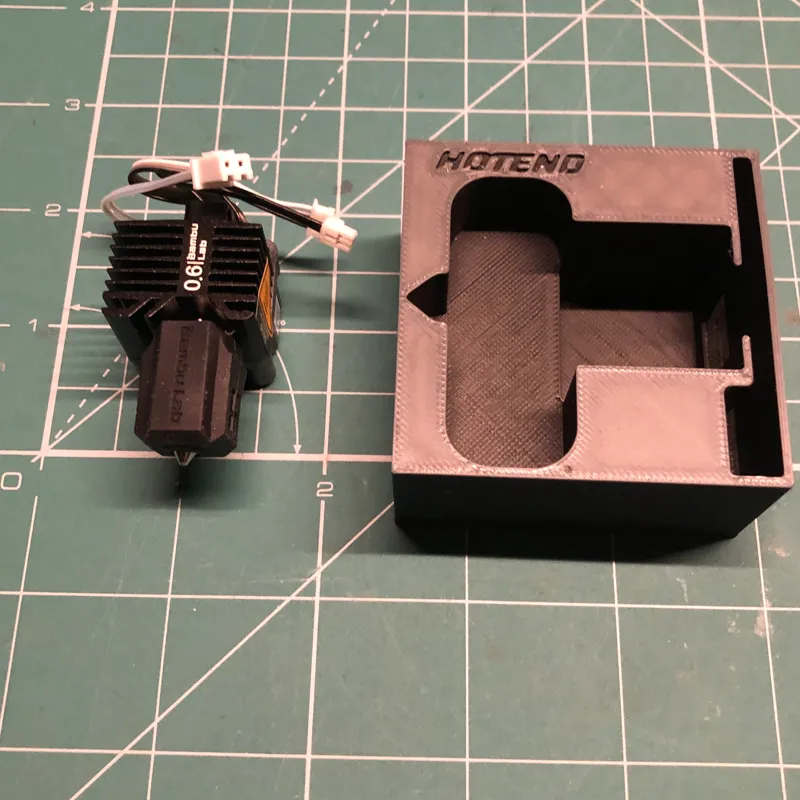 BaBo 2 x 2 insert for assembled extruder
