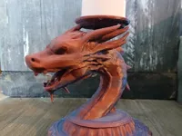 Bougeoir tête de dragon — photo 2
