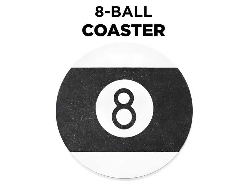 8-Ball Coaster