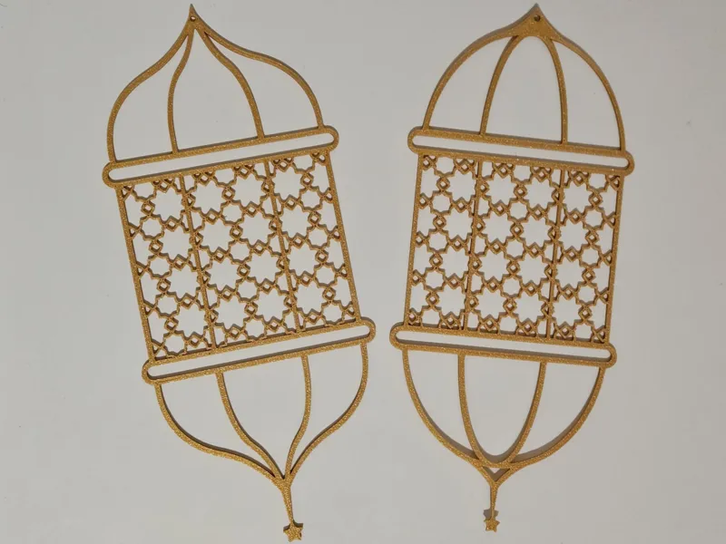 lot de 2 lanternes décoration