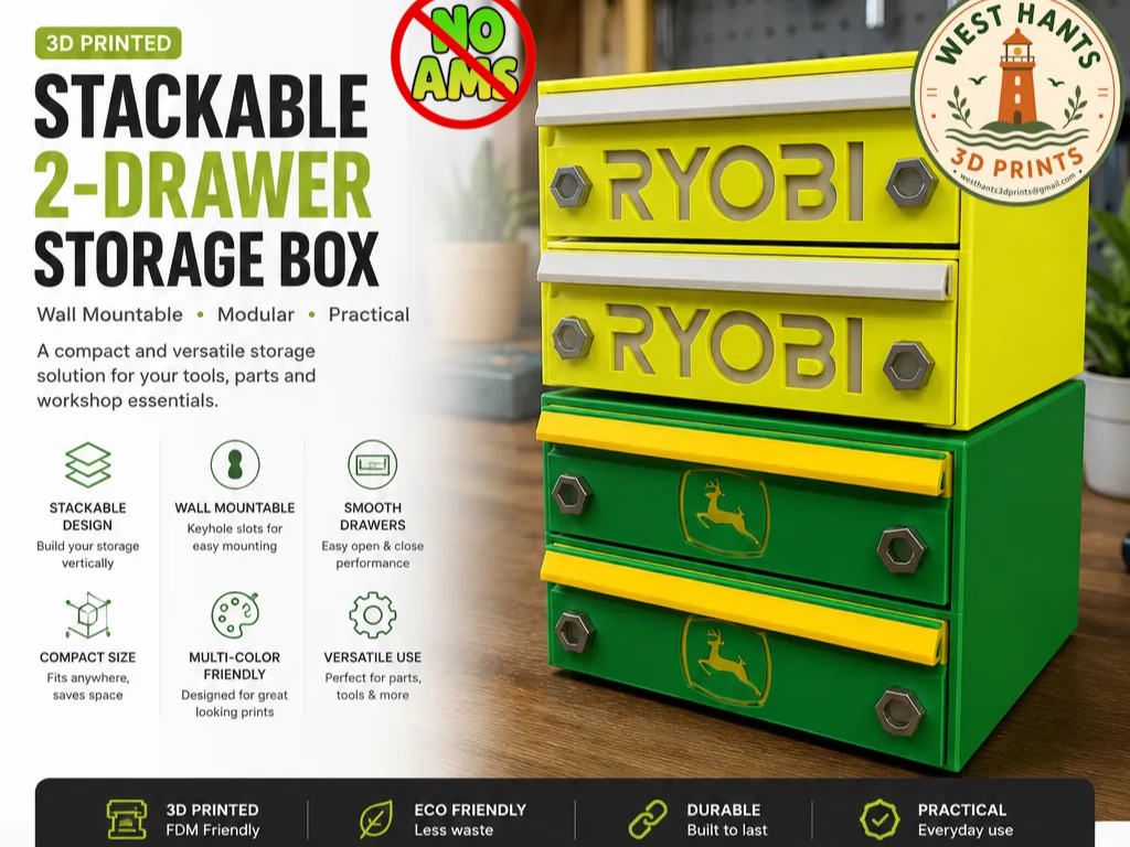 StackBin Modular Drawer Box (NO AMS)