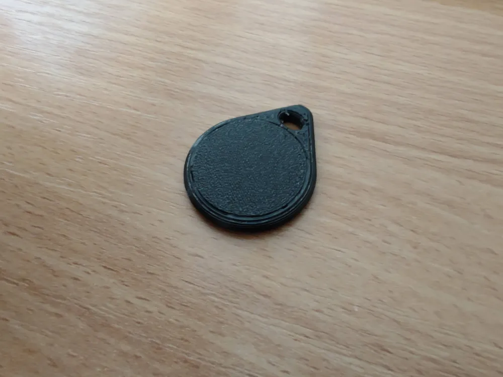 Rfid Shell RFID Chip Keychain Case – Replacement Shell - Free 3D Print Model ...