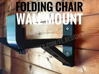 Wandhalterung für Klappstühle