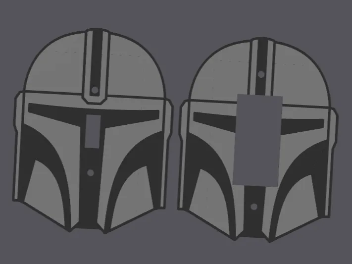 Mandalorian Light Switch Cover