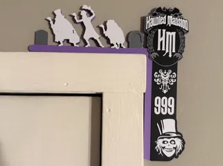 Haunted Mansion Door Corner