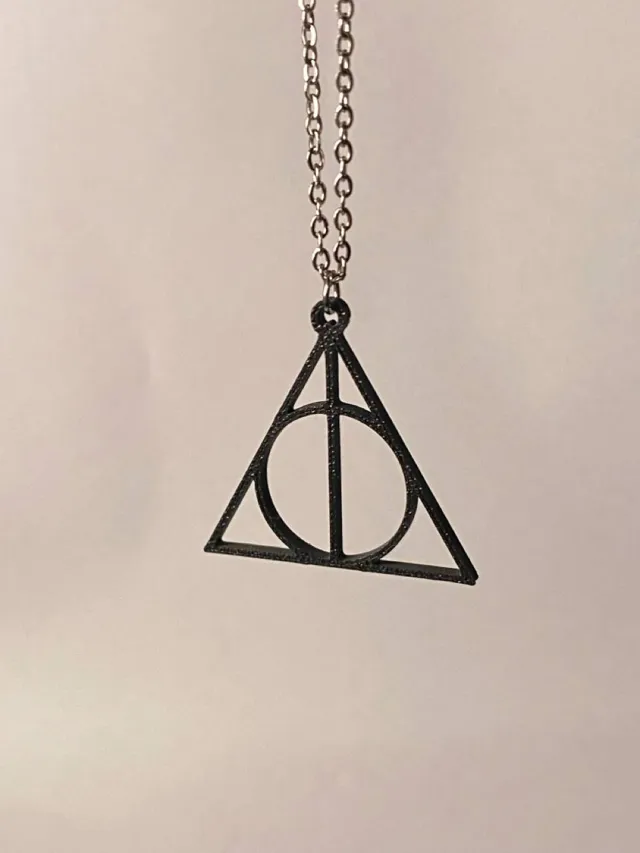 Deathly Hallows pendant/earrings - 2/14 collection