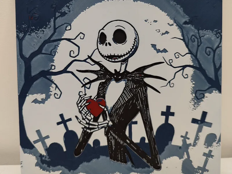 Hueforge The nightmare before christmas