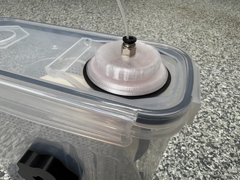 4L Cereal Dry Box Desiccant / Silica PTFE Feeder