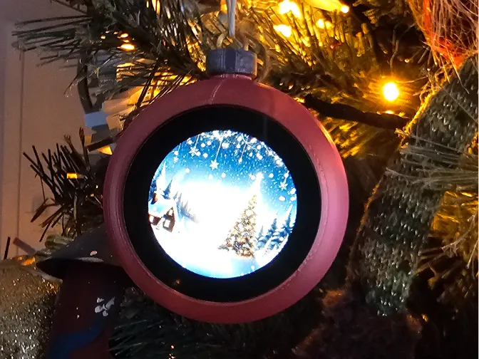 Electronic Christmas Ball decoration