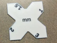 Jauge de rayon pour angles — photo 4