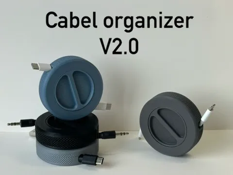 Organizador: Kabel Organizer V2.0 — referencia de MakerWorld