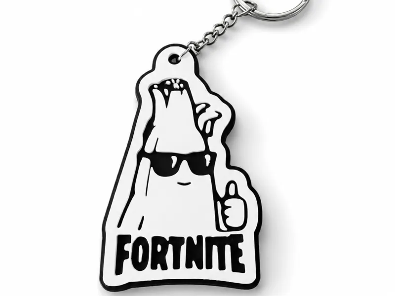 Fortnite Peely Banana Keychain