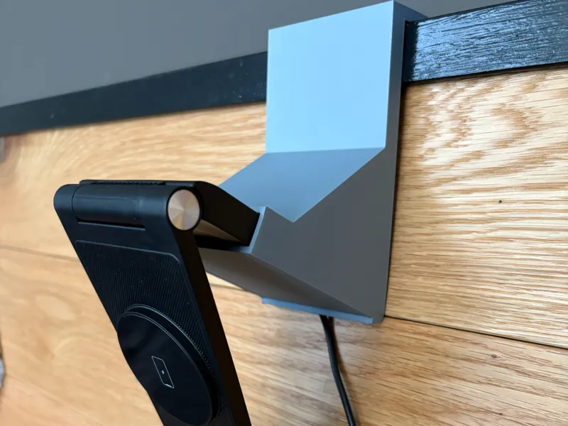 mag charger holder with headboard hook 