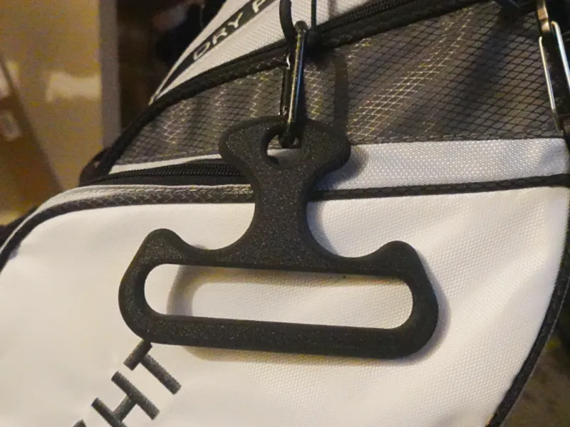 Golf Bag Towel Hanger