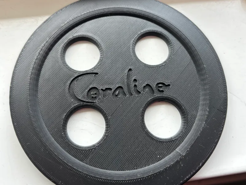 coraline coaster and holder