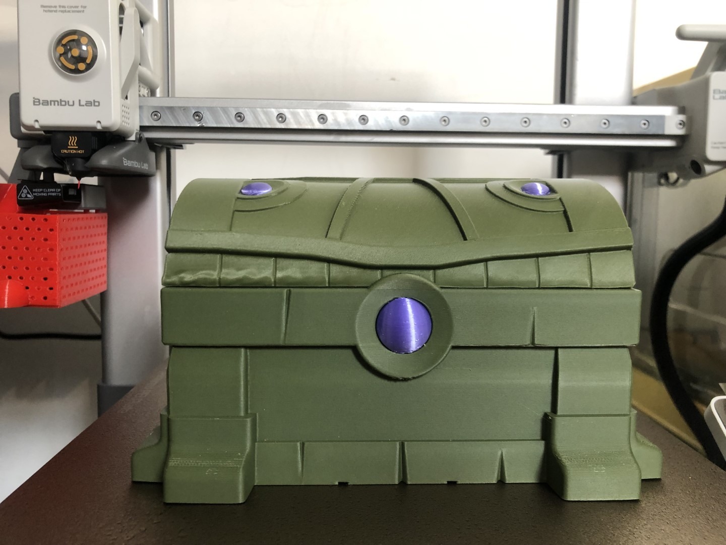 Miniatura 3 do modelo 3D 塞尔达传说神庙宝箱纸巾盒