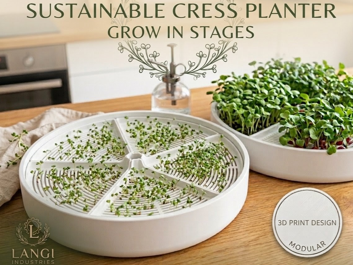 Modular Micro Greens Planter V2