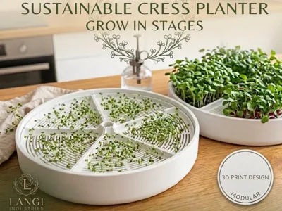 Modular Micro Greens Planter V2