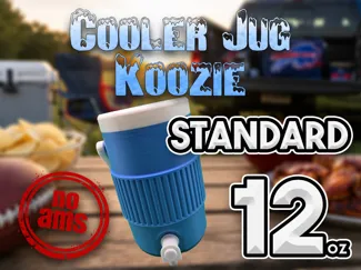 Cooler Jug Koozie Can Holder (12oz)