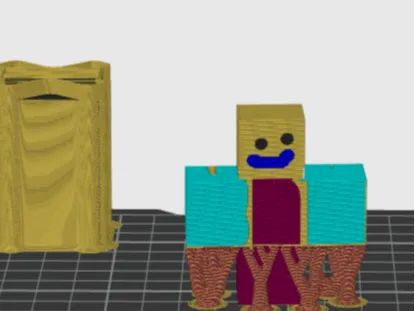 block man