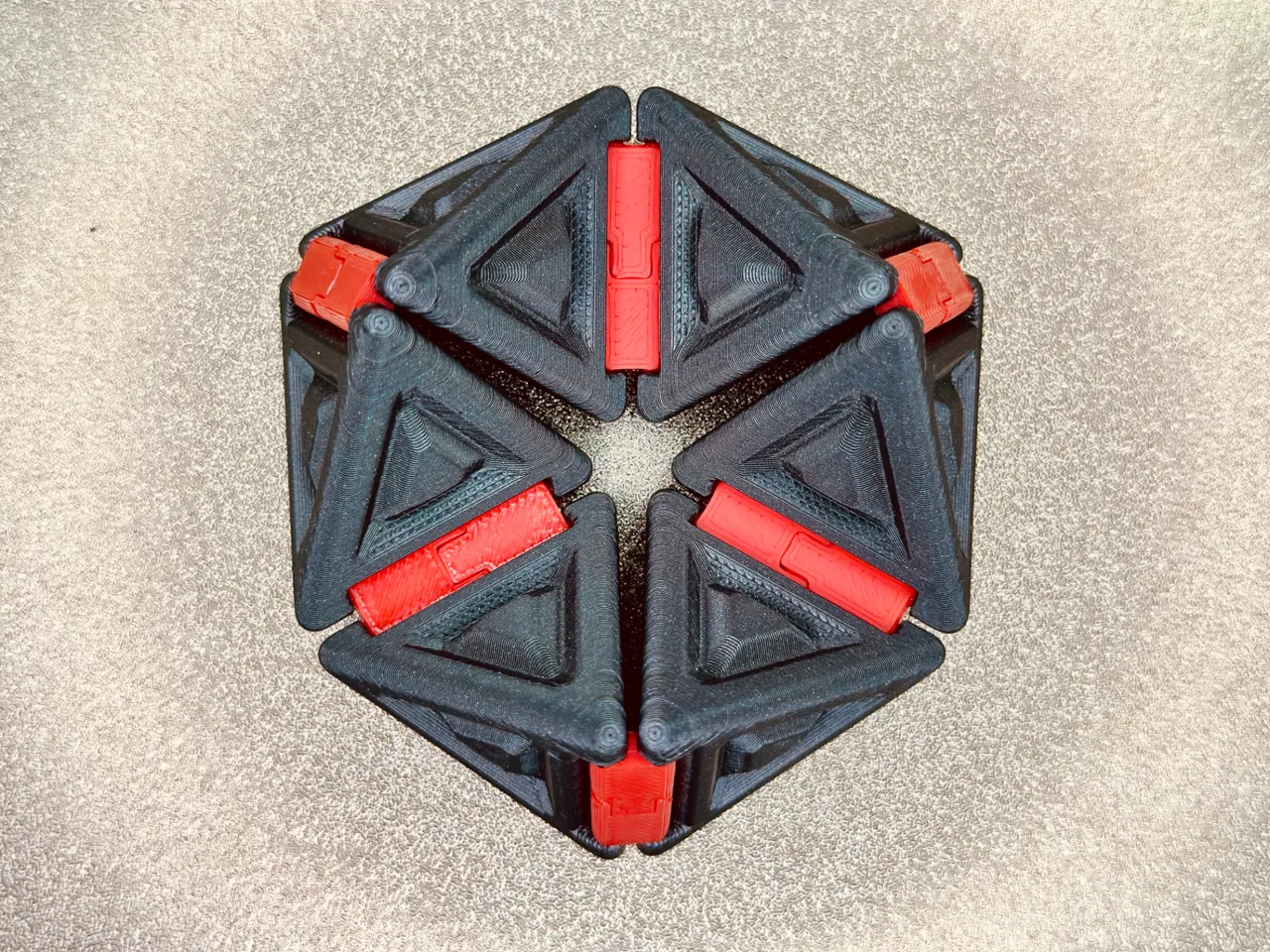 Infinite Hexagon v2.0 | Triangles view 3