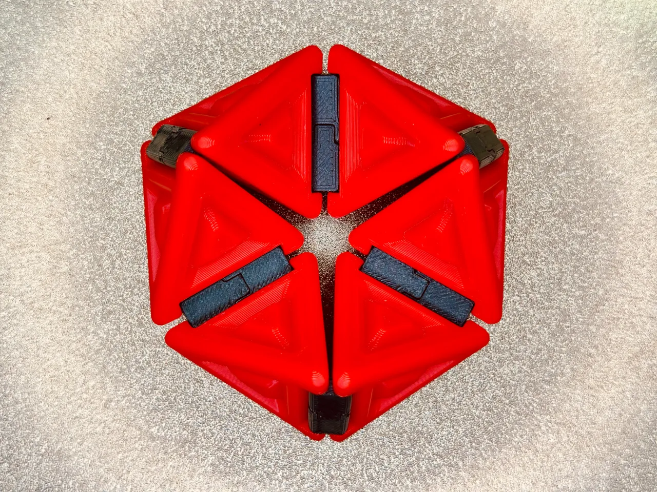 Infinite Hexagon v2.0 | Triangles view 4