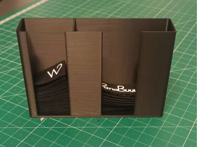 Clothing label organizer
