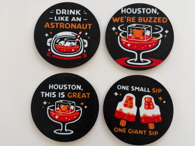 Astronaut Drink Coaster