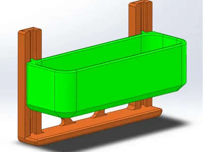 Water container for chicken coop
