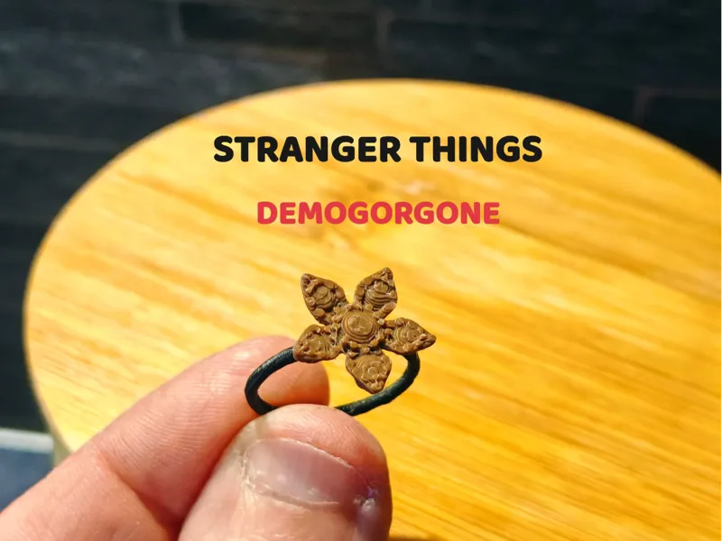 Anello Demogorgone - Stranger Things Edition