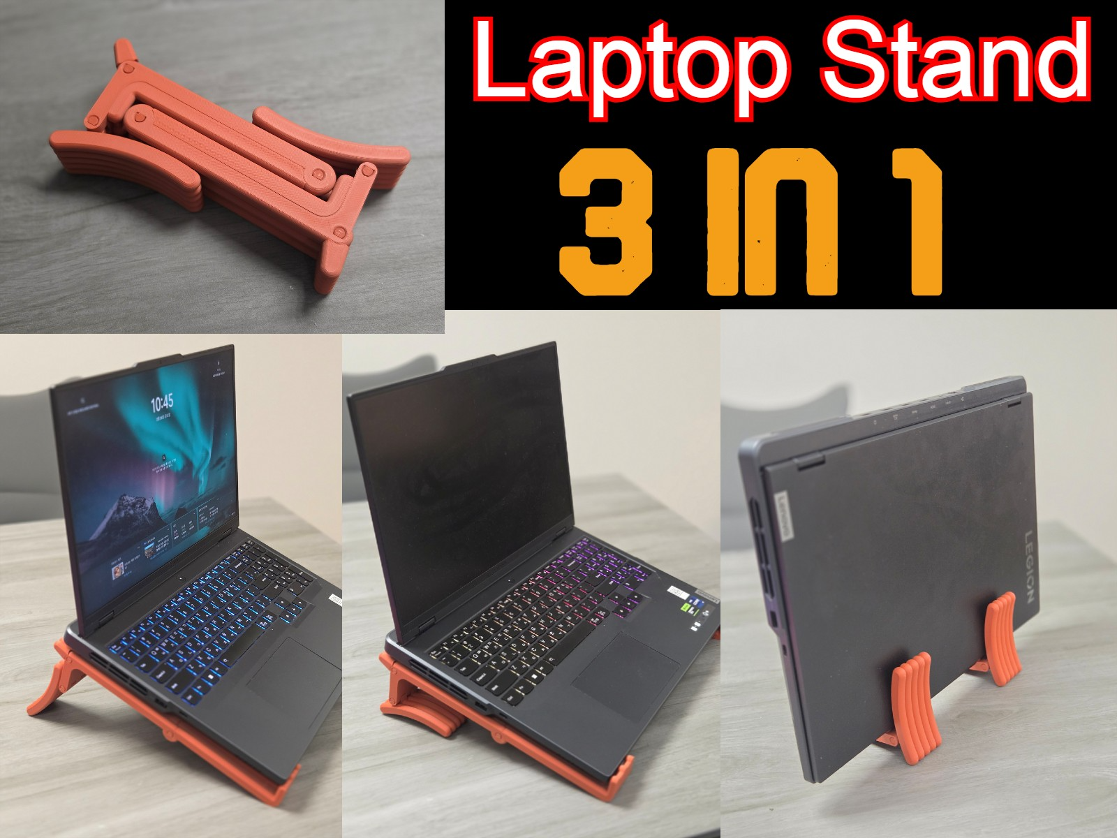 Transforming Laptop Stand