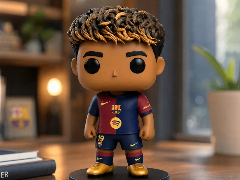 Lamine Yamal Funko Style Figure