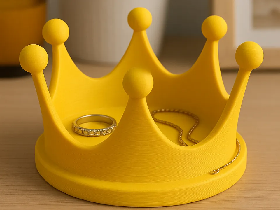 Coupelle couronne à bijoux