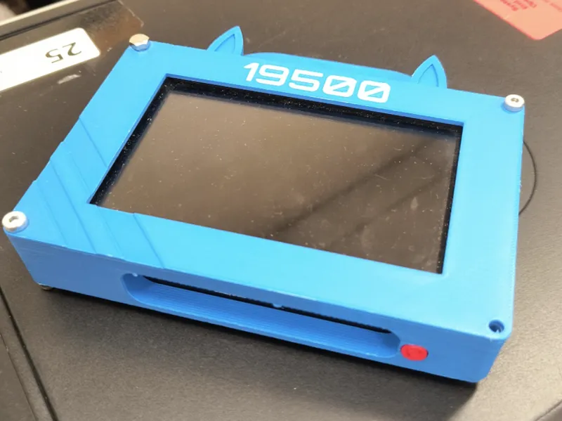 REV Driver Hub enclosure with external button