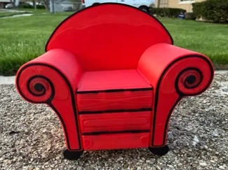 Red Thinking Chair