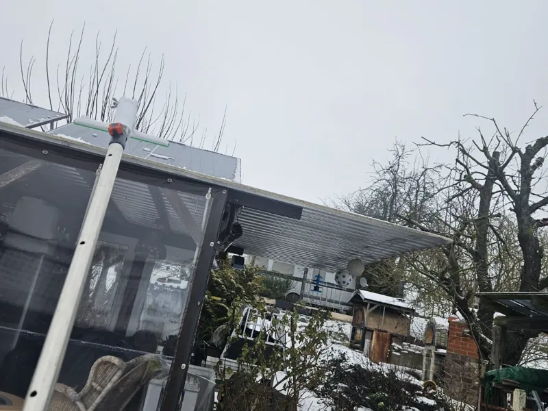 Großer Fenster Abzieher mit Gardena Tool