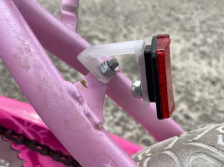 Rear Bicycle Reflector Bracket