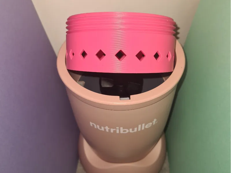 Nutribullet Blade & Lid Mounts –Cupboard/Shelf Org