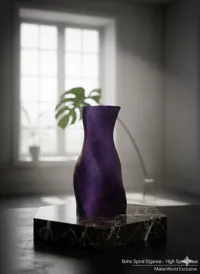 Vase spirale élégance bohème — photo 2